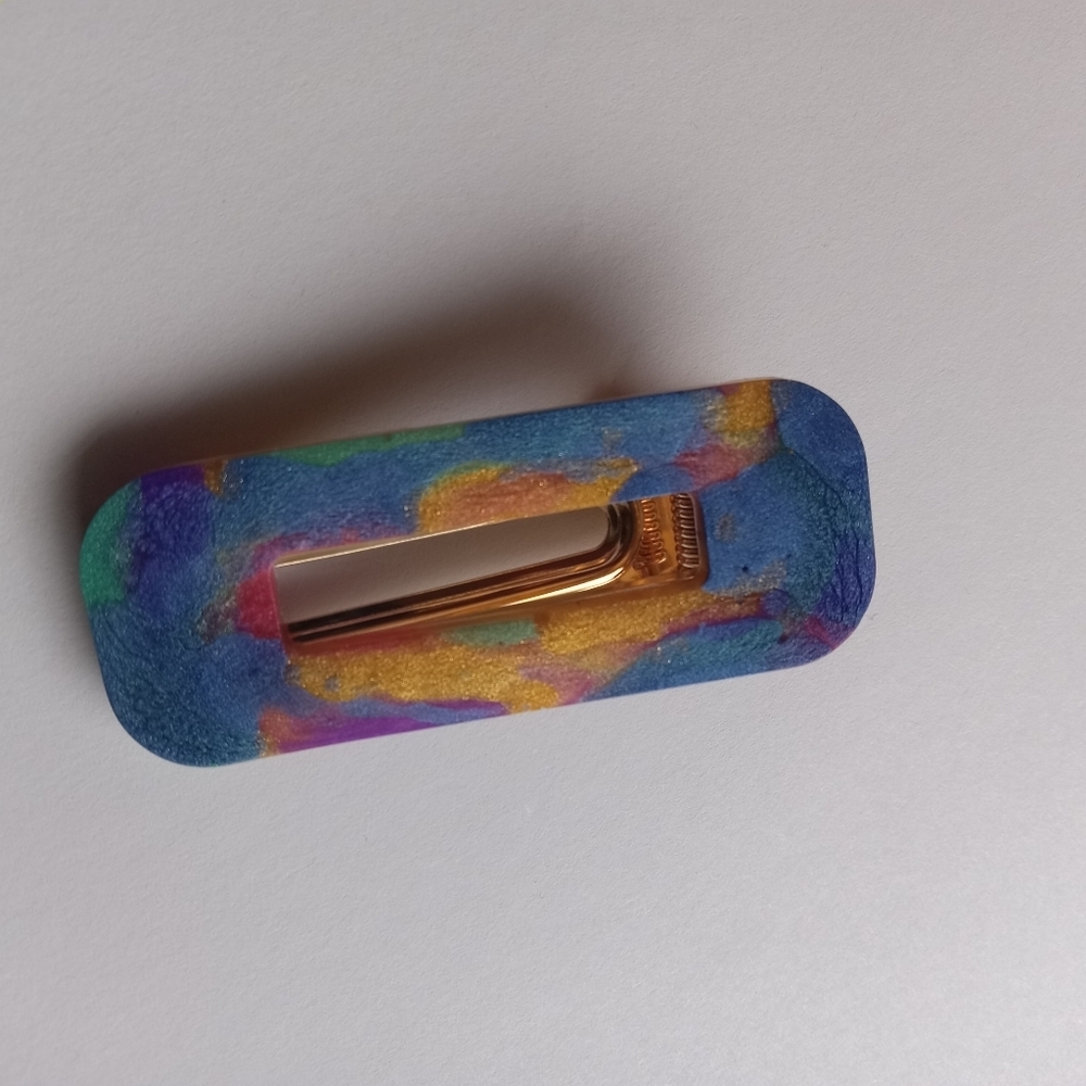 5/$25 Hand Crafted Multicolor Hair Clip